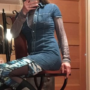 Gap jean dress